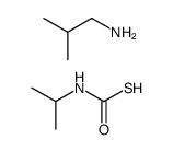 iso-Butylammonium-N-iso-propyl-monothiocarbamat结构式