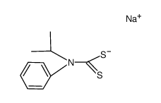iso-C3H7C6H5NCSSNa结构式