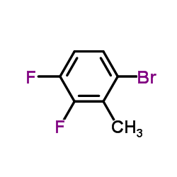 6-Bromo-2,3-difluorotoluene Structure