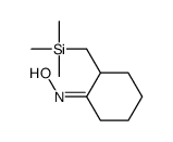 N-[2-(trimethylsilylmethyl)cyclohexylidene]hydroxylamine结构式