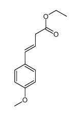 ethyl 4-(4-methoxyphenyl)but-3-enoate结构式