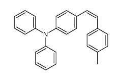 4-[2-(4-methylphenyl)ethenyl]-N,N-diphenylaniline Structure