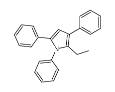 2-ethyl-1,3,5-triphenylpyrrole Structure