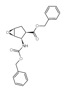 Benzyl (1R*,2R*,3R*,5S*)-2-(benzyloxycarbonylamino)-6-oxa-bicyclo[3.1.0]hexane-3-carboxylate structure