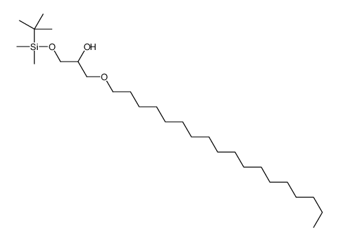 1-[tert-butyl(dimethyl)silyl]oxy-3-octadecoxypropan-2-ol Structure