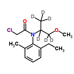 甲草胺-d6结构式