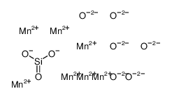 heptamanganese hexaoxide silicate Structure