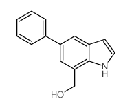 (5-Phenyl-1H-indol-7-yl)methanol picture