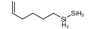 hex-5-enyl(silyl)silane Structure