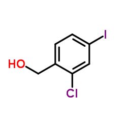 (2-Chloro-4-iodophenyl)methanol结构式