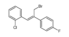 1-(3-BROMO-2-(4-FLUOROPHENYL)PROP-1-EN-1-YL)-2-CHLOROBENZENE picture