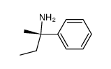 [S,(-)]-α-Ethyl-α-methylbenzylamine结构式