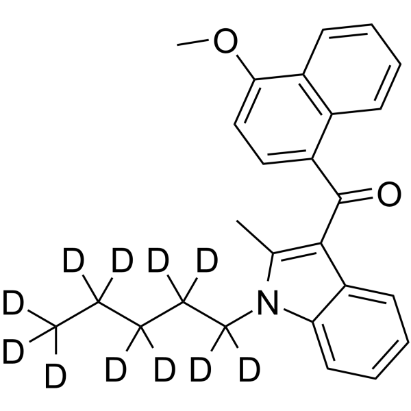 JWH-098-d11 Structure