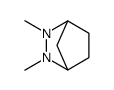 2,3-Diazabicyclo[2.2.1]heptane, 2,3-dimethyl- Structure