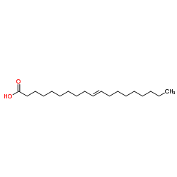 (10E)-10-Nonadecenoic acid Structure