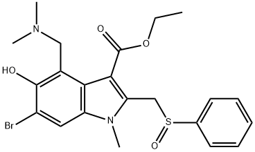 阿比多尔亚砜结构式