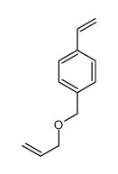 1-ethenyl-4-(prop-2-enoxymethyl)benzene Structure