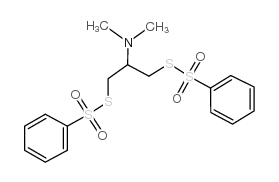 杀虫磺结构式