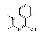 Benzamide,N-[1-(methylamino)ethylidene]- (9CI) Structure