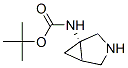 tert-butyl N-[(1S,5R)-3-azabicyclo[3.1.0]hexan-1-yl]carbamate structure