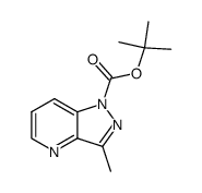 3-methyl-1-(tert-butoxycarbonyl)pyrazolo[4,3-b]pyridine Structure