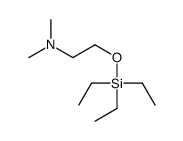 N,N-Dimethyl-2-[(triethylsilyl)oxy]ethanamine Structure