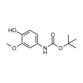 tert-Butyl(4-hydroxy-3-methoxyphenyl)carbamate picture