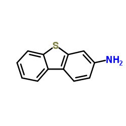 3-Aminodibenzothiophene structure