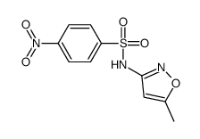 4-Nitro Sulfamethoxazole Structure