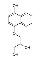 4-hydroxypropranolol glycol结构式