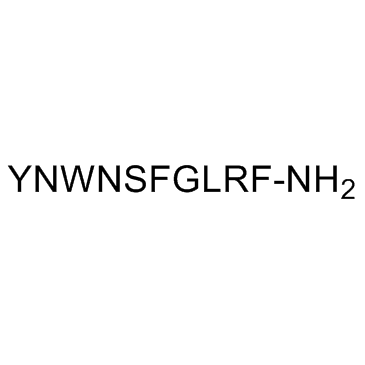 Kisspeptin-13 (4-13) (human) trifluoroacetate salt structure