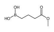 (4-methoxy-4-oxobutyl)boronic acid结构式