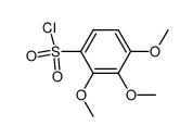 2,3,4-trimethoxybenzenesulfonyl chloride结构式