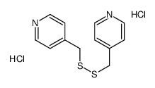 4-[(pyridin-4-ylmethyldisulfanyl)methyl]pyridine,dihydrochloride结构式