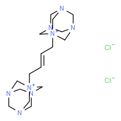 1,1'-(but-2-en-1,4-diyl)bis[3,5,7-triaza-1-azoniatricyclo[3.3.1.13,7]decane] dichloride picture