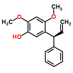 (-)-Dalbergiphenol Structure