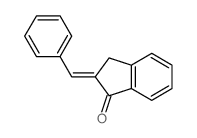 2-benzylidene-3H-inden-1-one structure