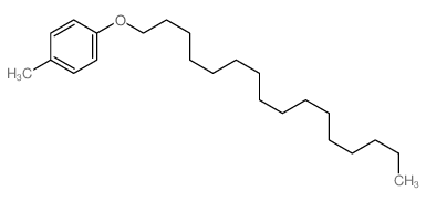 Benzene,1-(hexadecyloxy)-4-methyl- Structure