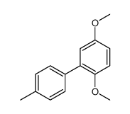 1,4-dimethoxy-2-(4-methylphenyl)benzene结构式