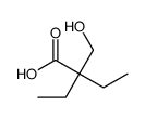 2-ethyl-2-(hydroxymethyl)butyric acid structure