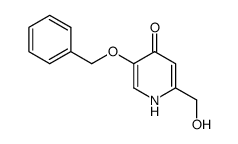 5-(benzyloxy)-2-(hydroxyMethyl)pyridin-4-ol structure