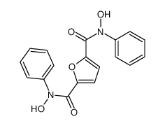 2-N,5-N-dihydroxy-2-N,5-N-diphenylfuran-2,5-dicarboxamide Structure