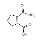 2-carbamoylcyclopentene-1-carboxylic acid picture