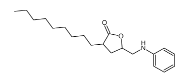 5-(anilinomethyl)-3-nonyloxolan-2-one结构式