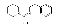 N-(2-phenylethyl)piperidine-1-carboxamide Structure