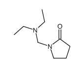 1-(diethylaminomethyl)pyrrolidin-2-one Structure