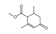 Methyl 2,6-Dimethyl-4-Oxocyclohex-2-Enecarboxylate Structure