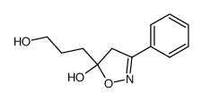 5-(3-hydroxypropyl)-3-phenyl-4,5-dihydroisoxazol-5-ol Structure