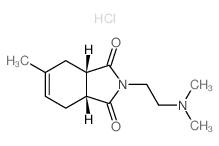 2-(2-dimethylaminoethyl)-5-methyl-3a,4,7,7a-tetrahydroisoindole-1,3-dione结构式