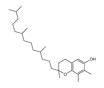 (±)-γ-Tocopherol结构式